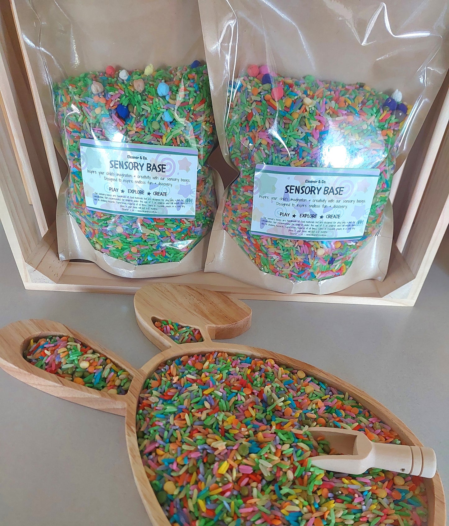 Sensory Base - Easter Garden Theme