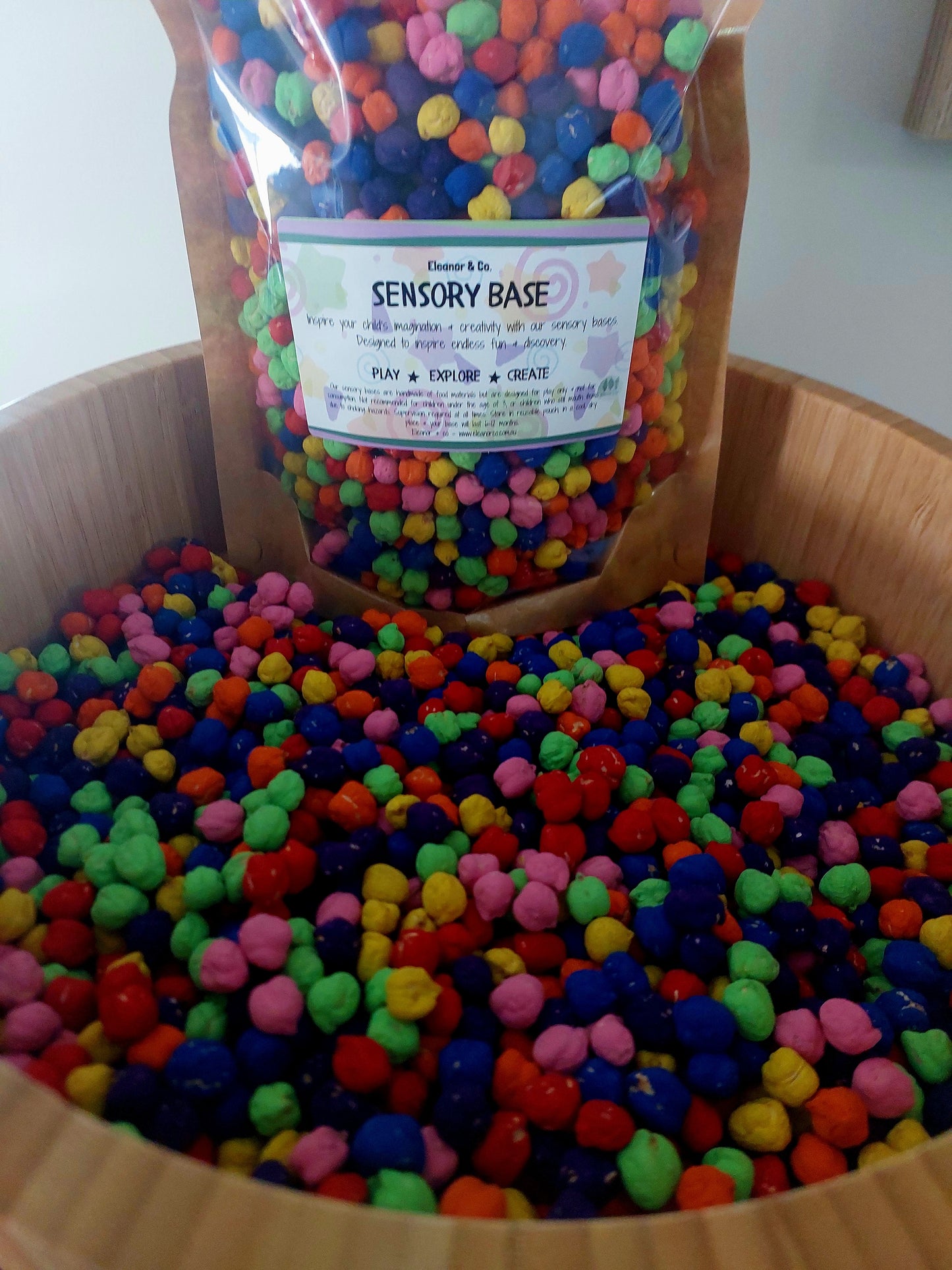 Sensory Base - Rainbow Balls