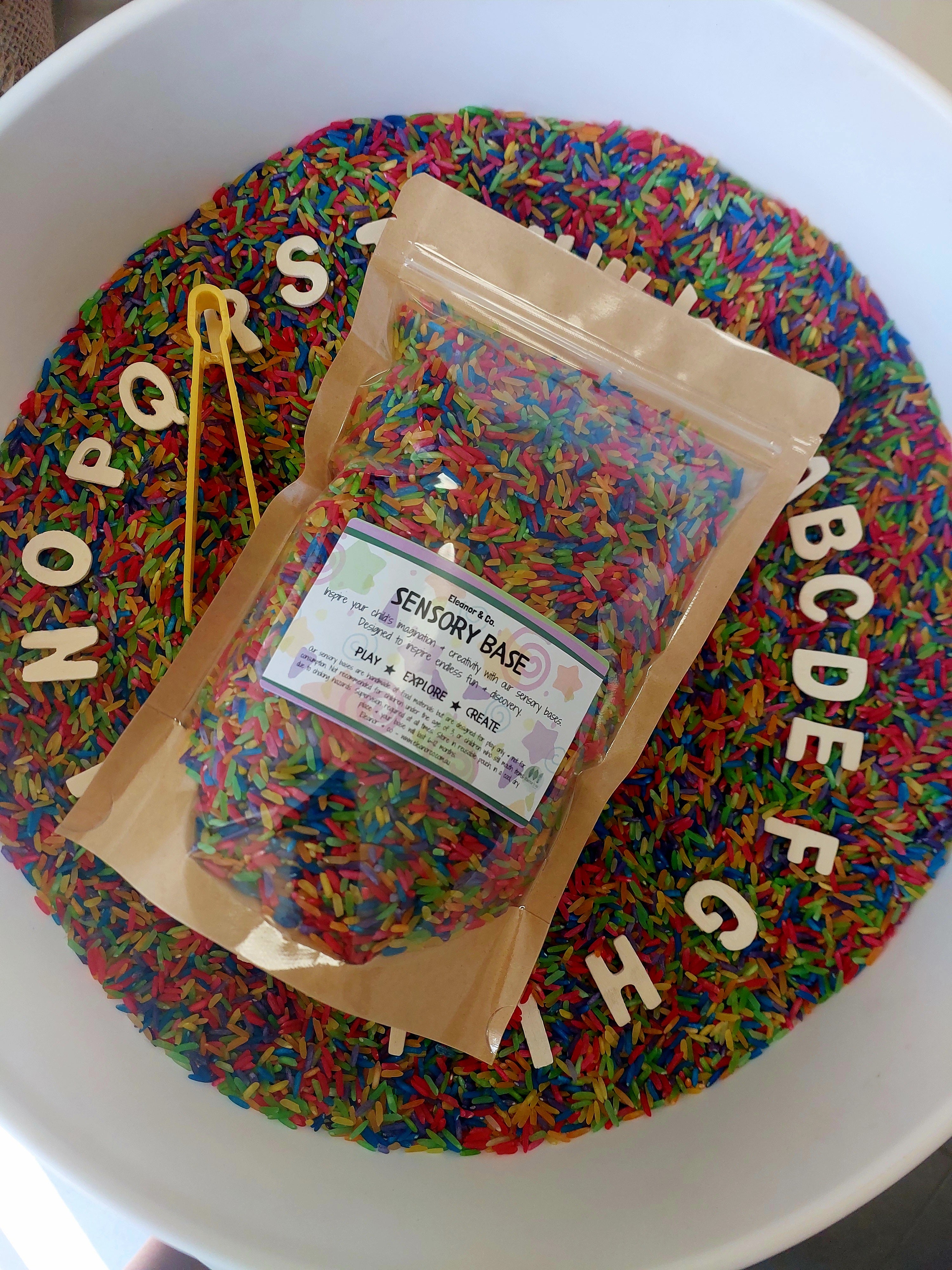 Sensory Base - Rainbow ABC Find & Seek
