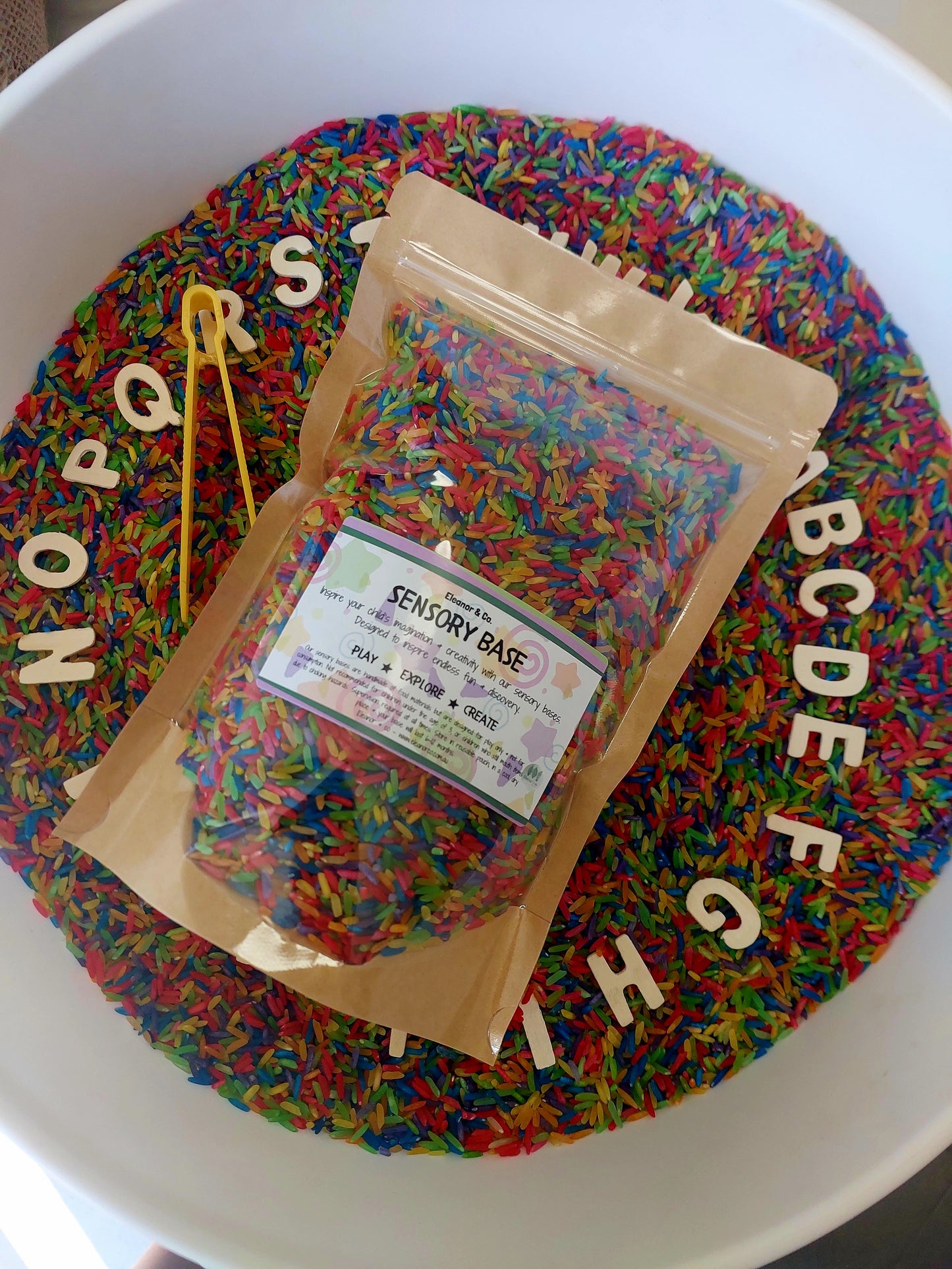 Sensory Base - Rainbow ABC Find & Seek