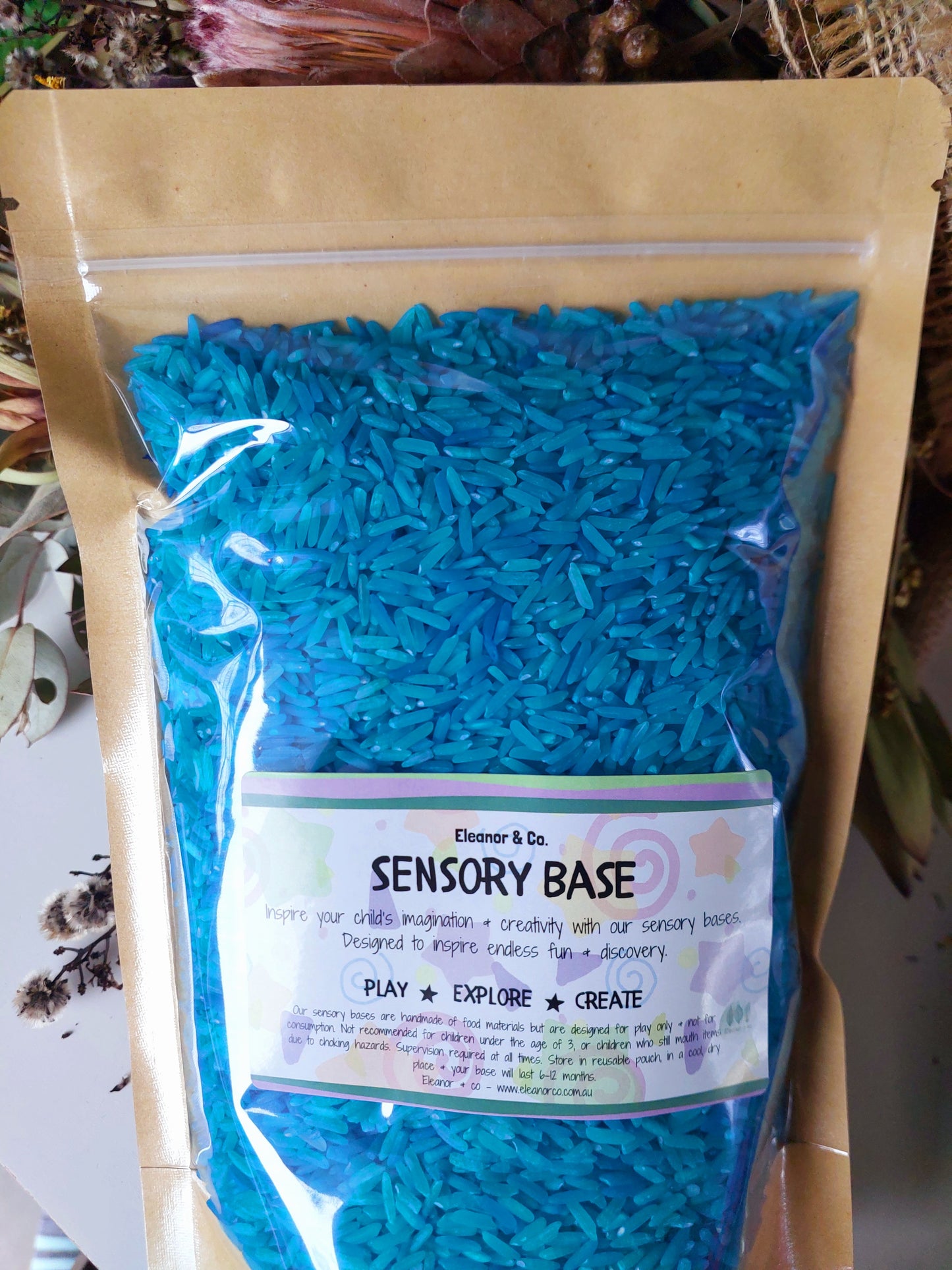 Sensory Base - Bright Blue