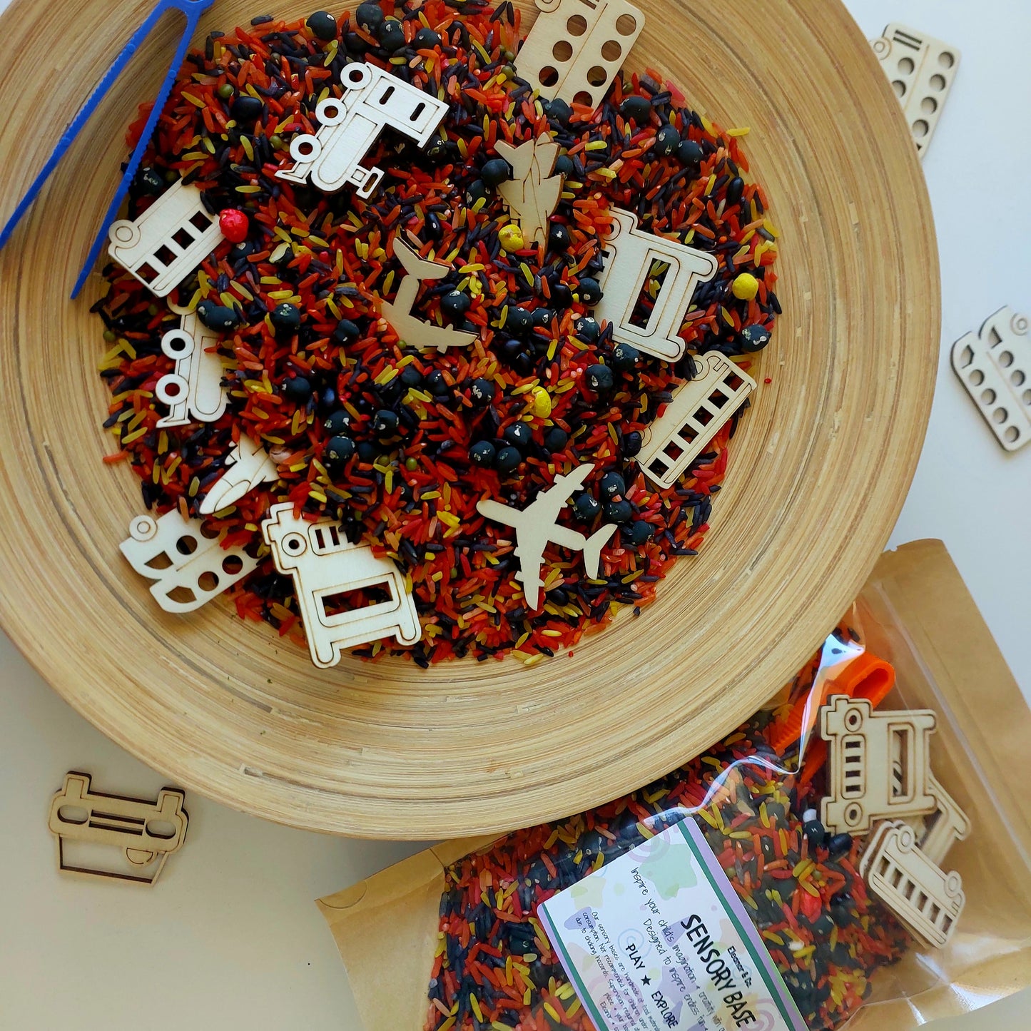 Transportation Find & Match Sensory Kit