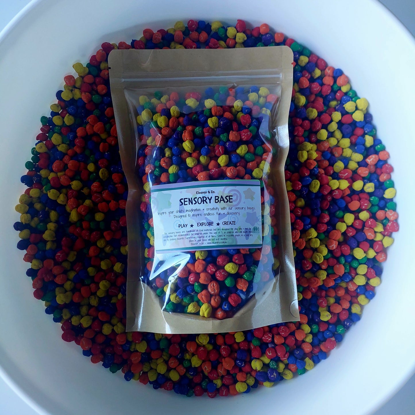 Sensory Base - Rainbow Balls