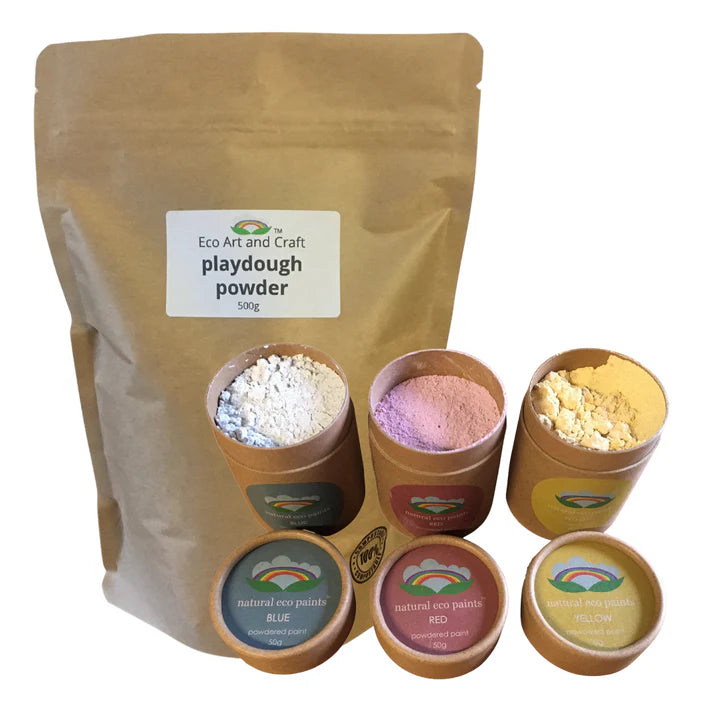 Eco Playdough Powder & Paint Kit
