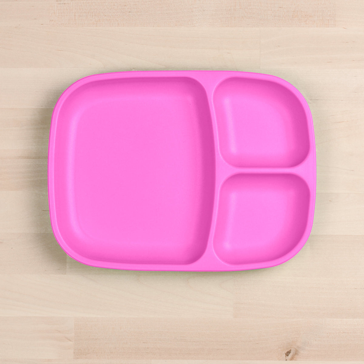 Re-Play Divided Tray Bright Pink