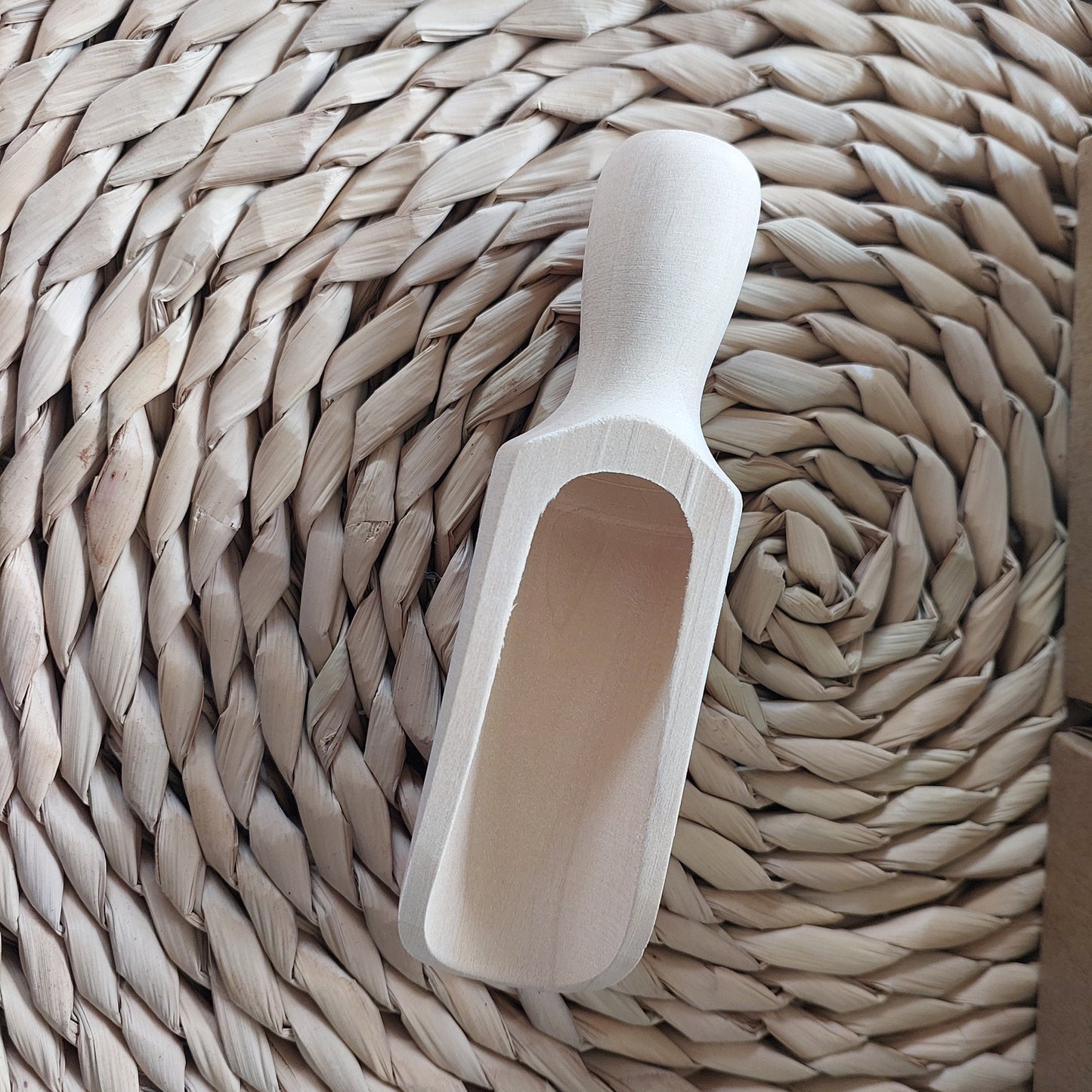 Large Wooden Sensory Scoop