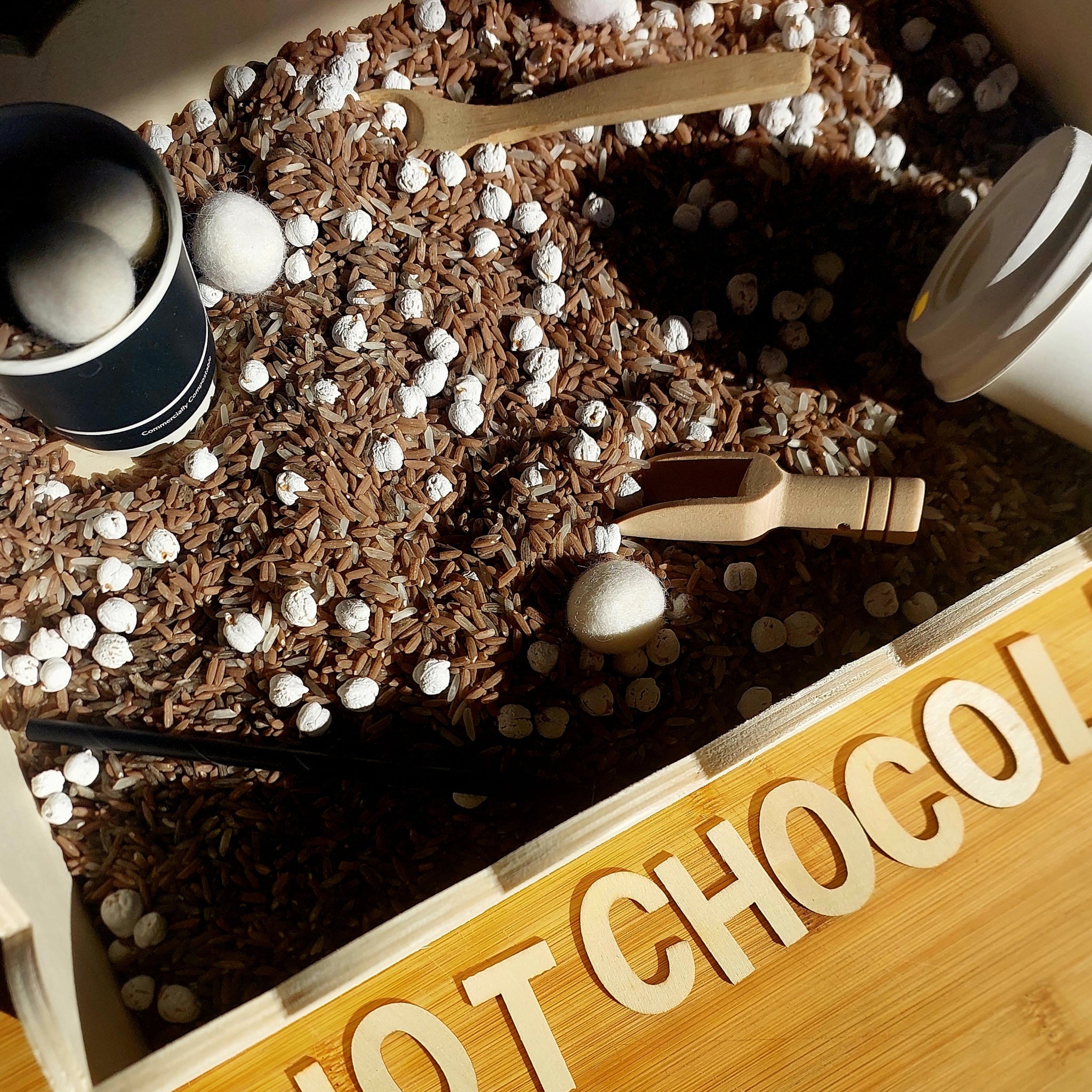 Hot chocolate station