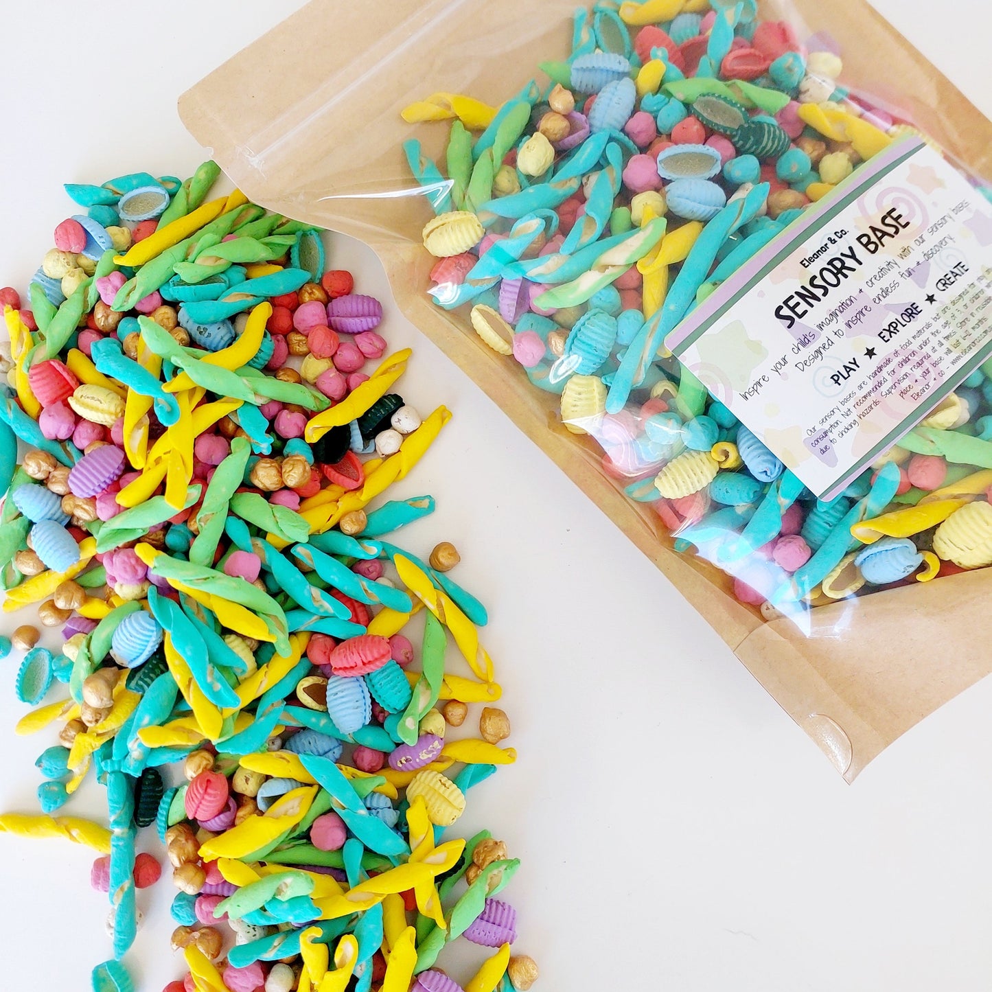 Sensory Base - Colourful Coral
