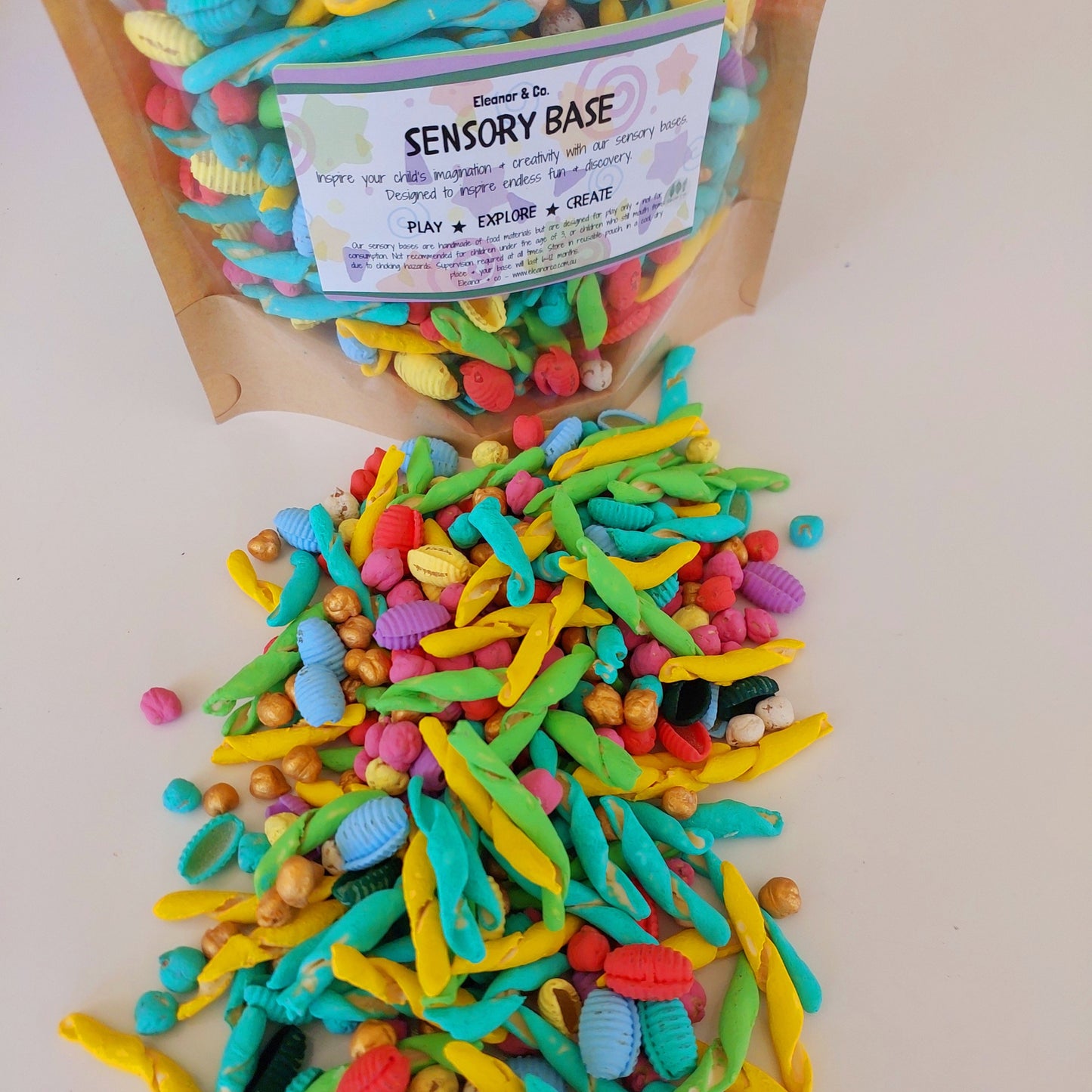Sensory Base - Colourful Coral