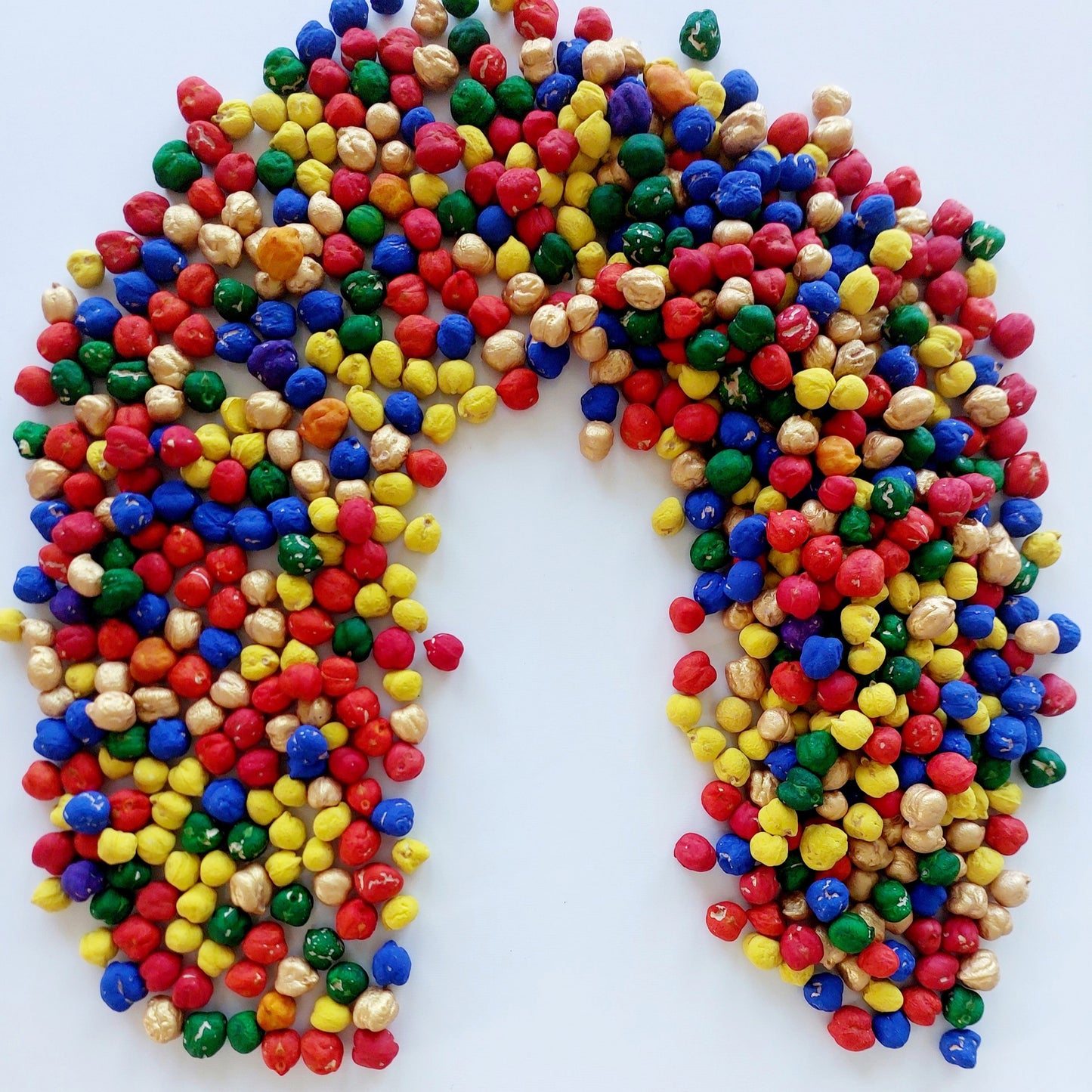 Sensory Base - Rainbow Chickpea with gold