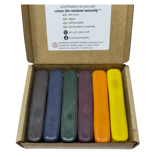 Eco Crayon Sticks 6 pack
