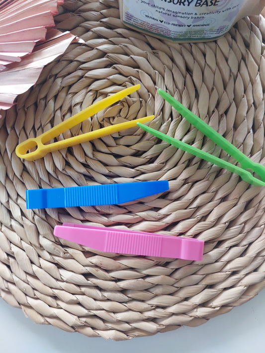 Coloured Sensory Tweezers