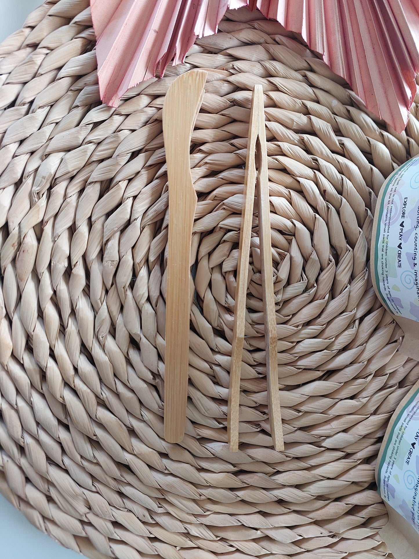 Curved Bamboo Tong