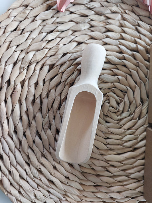 Large Wooden Sensory Scoop