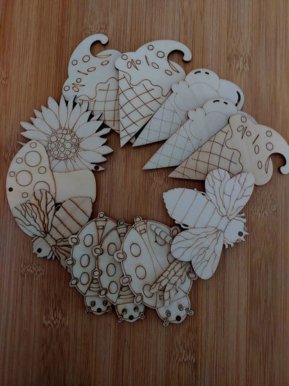 Wooden Pieces - Assorted
