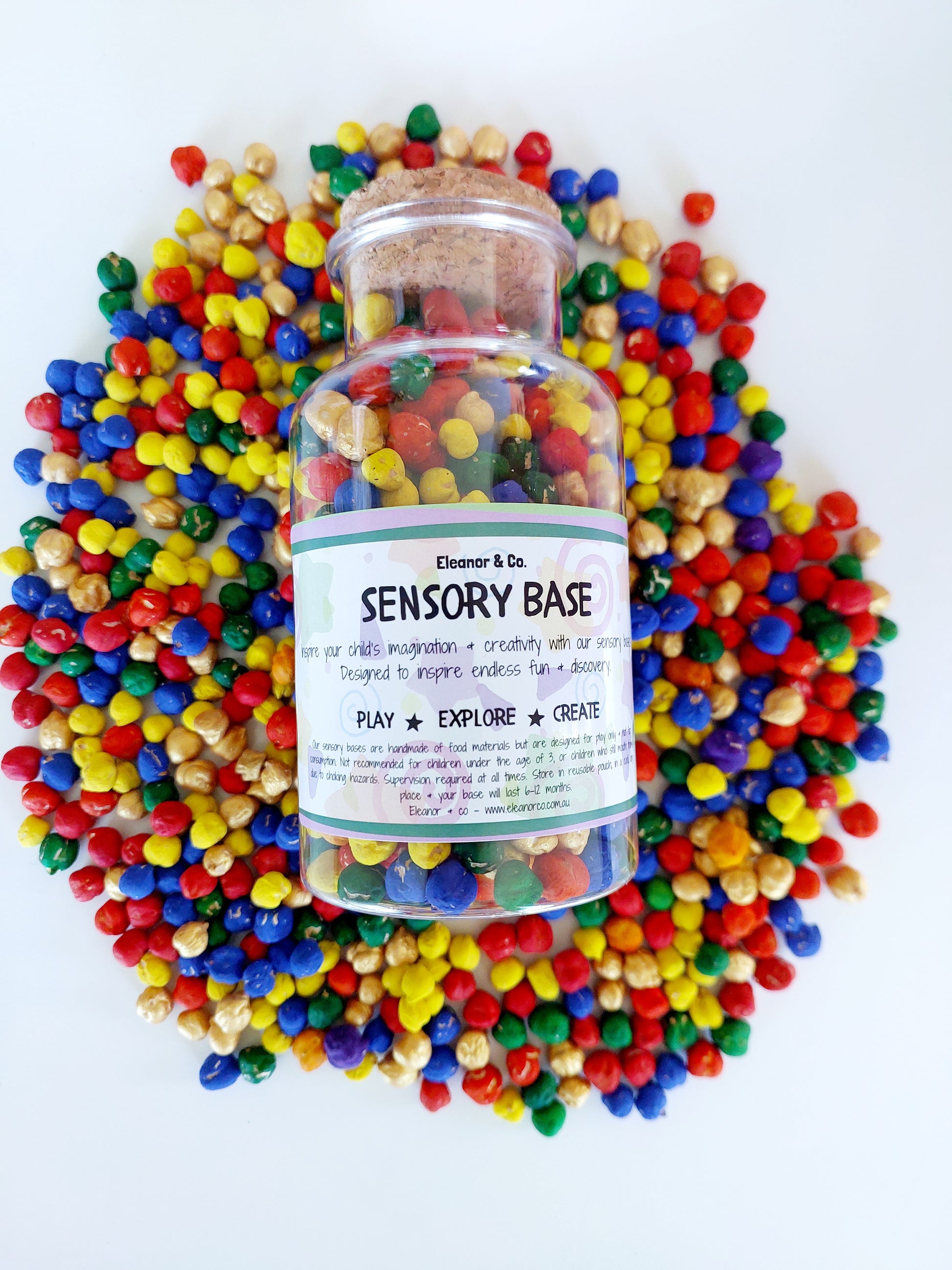 Mini Sensory Base/Party Favour - Colourful