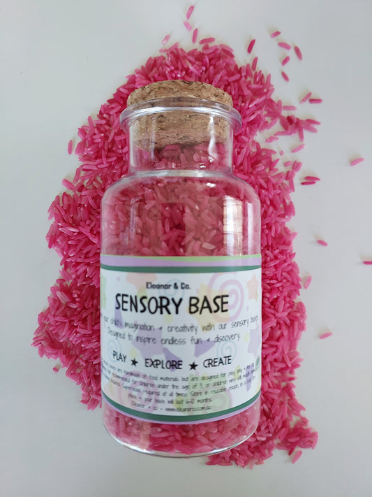 Mini Sensory Base/Party Favour - Pink