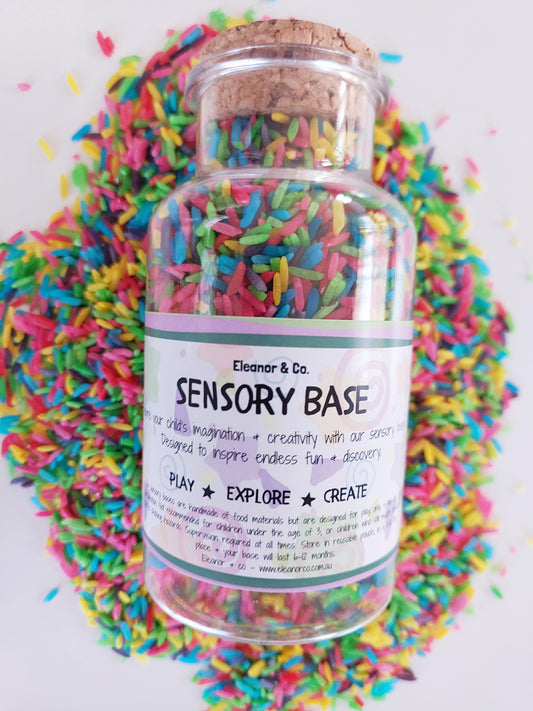 Mini Sensory Base/Party Favour - Rainbow