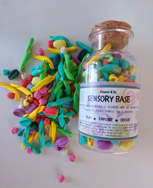Mini Sensory Base / Party Favour - Colourful Coral