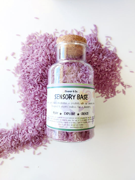 Mini Sensory Base/Party Favour - Purple