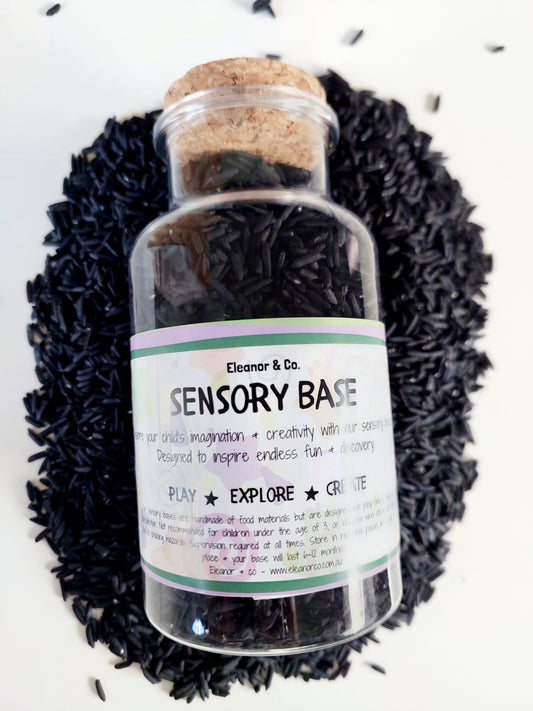 Mini Sensory Base/Party Favour - Black