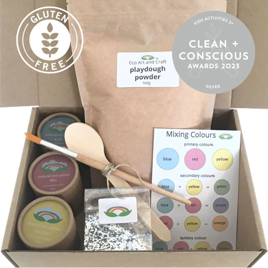 Eco Playdough Powder & Paint Kit