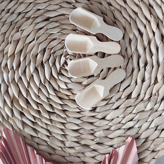 Mini Wooden Scoop