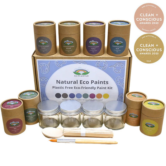Natural Eco Paint Kit Plastic Free