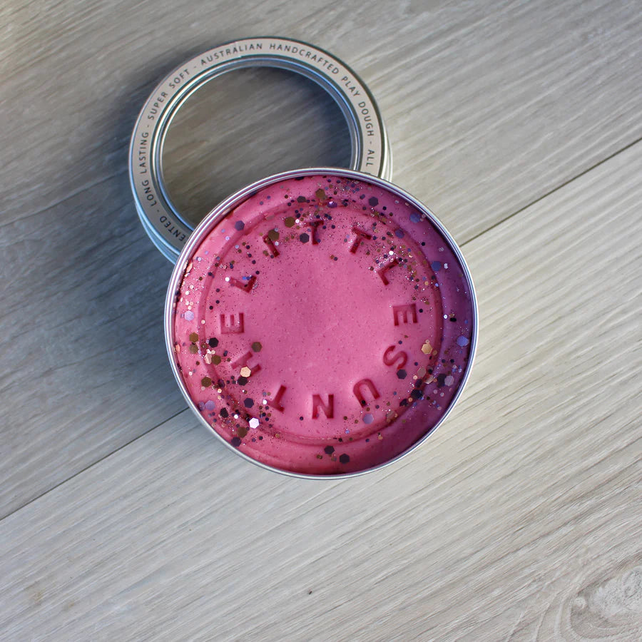 Poppy Pink Sensory Play Dough - Scented with Rose Essential Oil Eleanor & Co Baldivis Perth