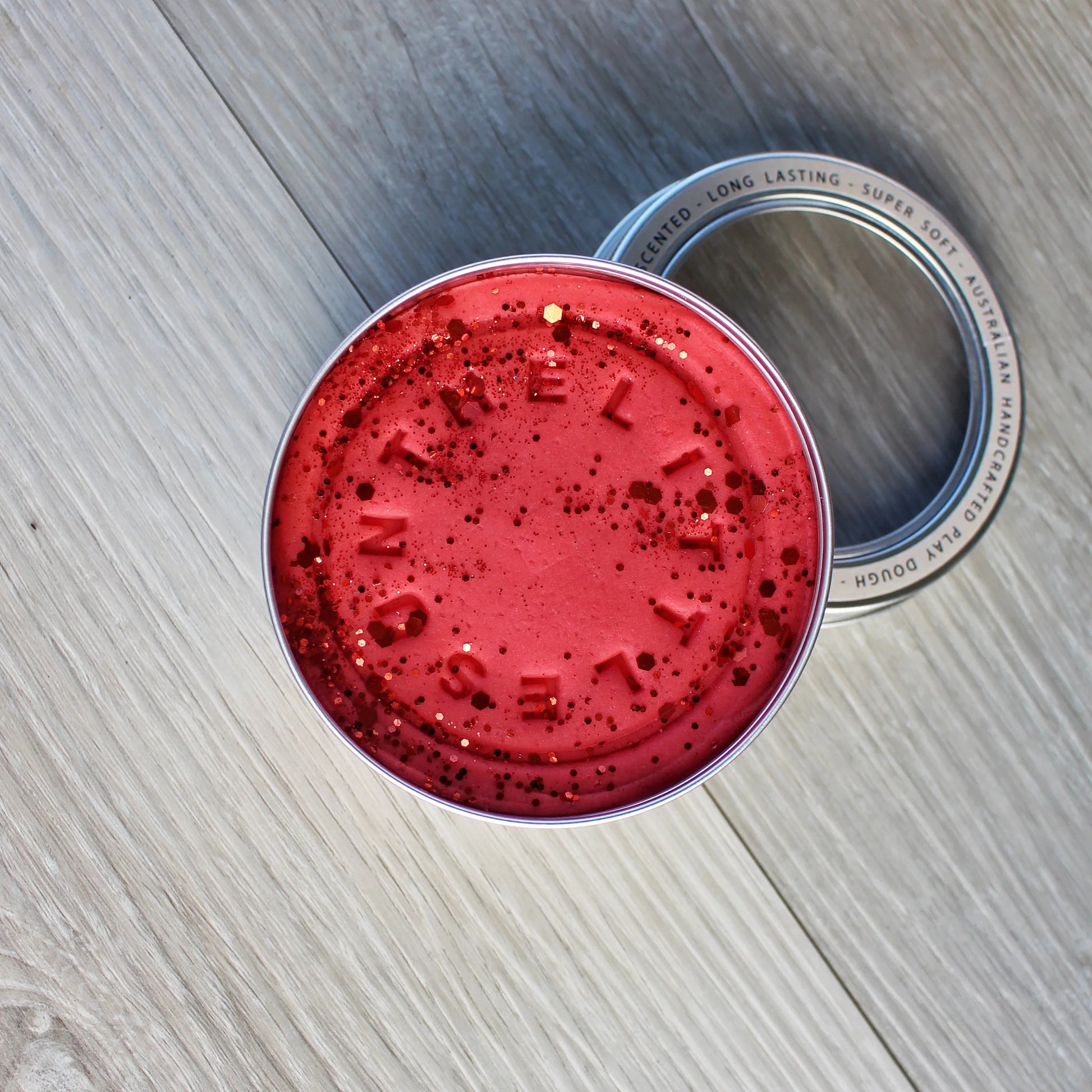 Ruby Red Sensory Play Dough - Scented with Blood Orange Essential Oil