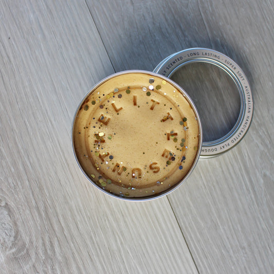 Sandy Sun Sensory Play Dough - Scented with Lemon Essential Oil