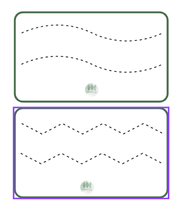 Pre-Writing Cards Printable 24 cards
