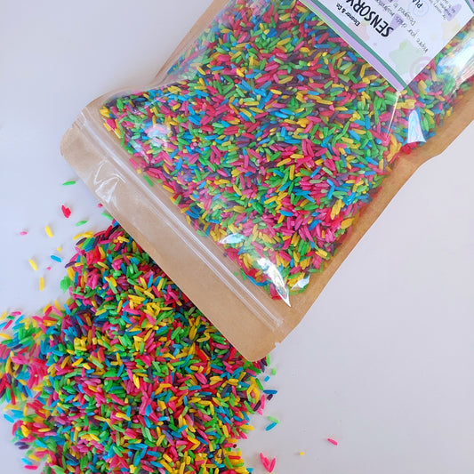 Sensory Base - Rainbow Rice