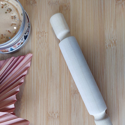 Textured Wooden Rolling Sticks Style 4