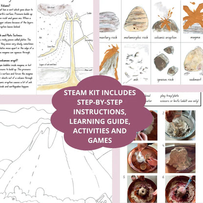 Make an Eco Volcano - Science & Stem kit for kids