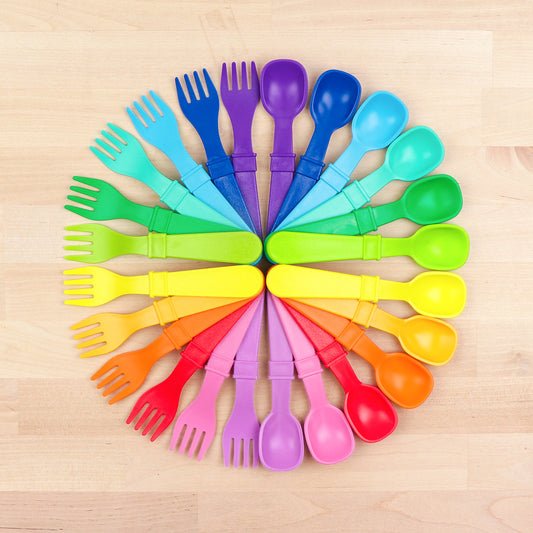 Re-Play Fork & Spoon Set (2 pieces)