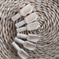Mini Wooden Scoop Rounded Handle